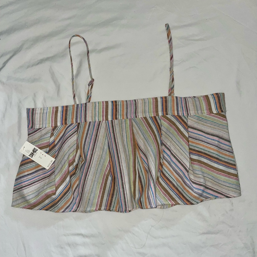 🧡 NWT Anthropologie Stipe Tank Top 💚
